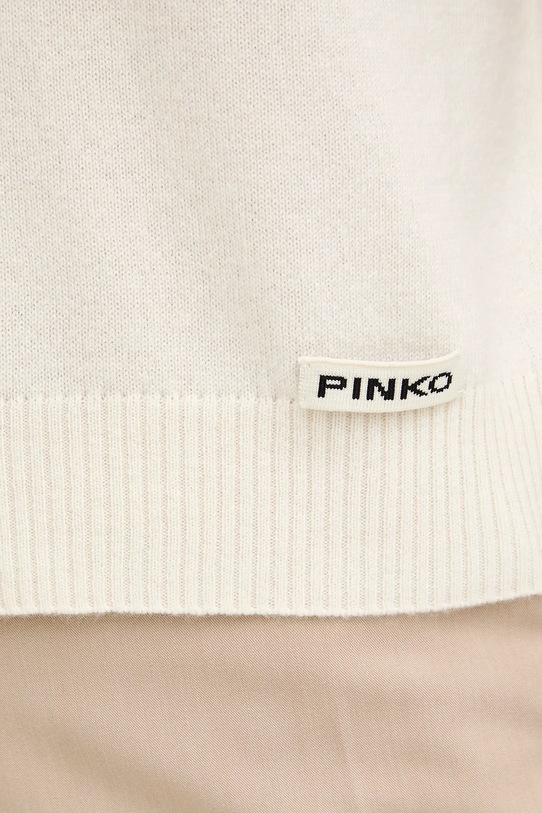 Pinko polo din lână 105450.A2Q9 bej