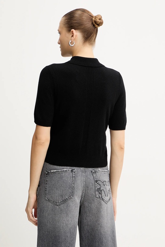 Odzież Pinko polo wełniane 105450.A2Q9 czarny
