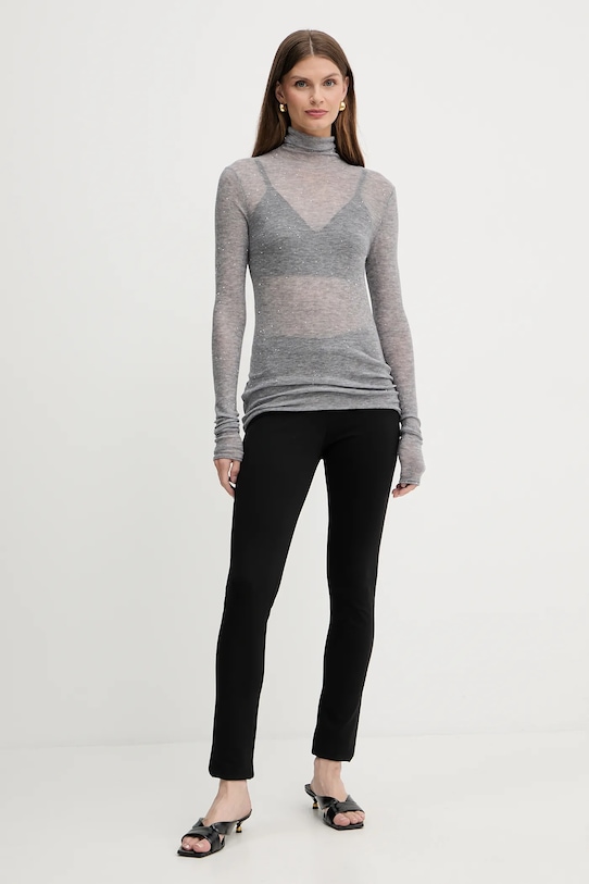 Pinko pulover 105821.A2PM gri AW25