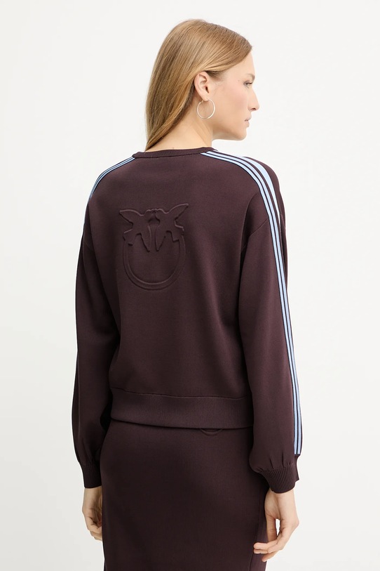 Pinko sweter pozostałe fioletowy 105392.A2FQ