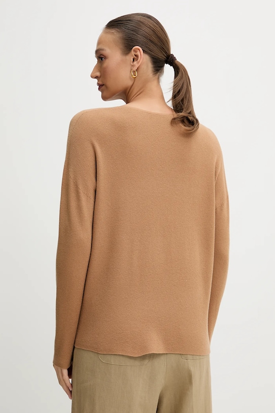 Odzież OUI sweter 93708 brązowy