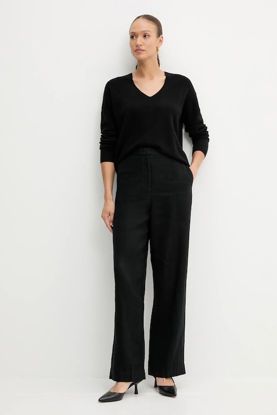 OUI pulover 93708 negru AW25