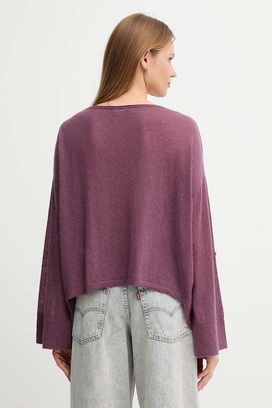 Îmbrăcăminte United Colors of Benetton pulover de lână 109PD10E1 violet