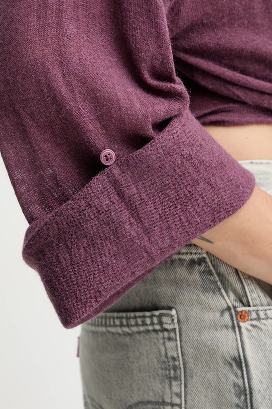 United Colors of Benetton pulover de lână 109PD10E1 violet