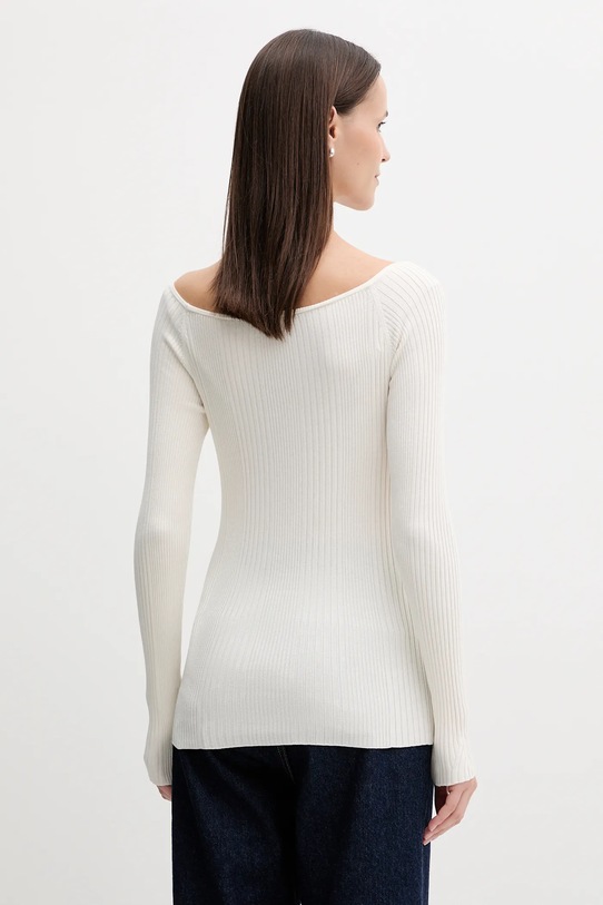 Odzież United Colors of Benetton sweter 16UYD10E7 beżowy