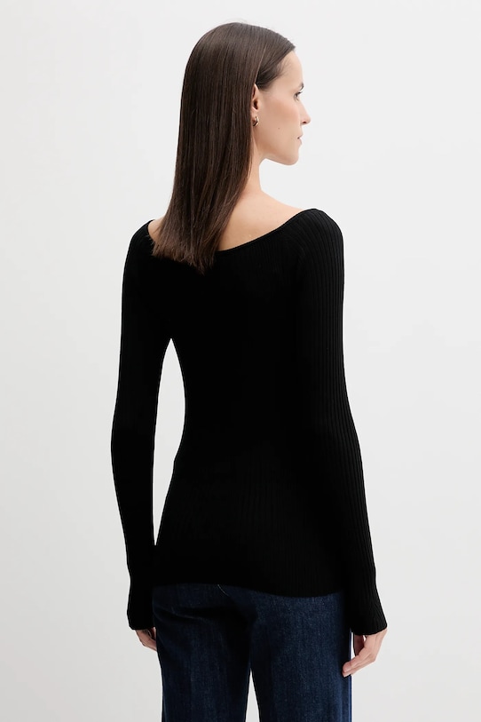 Oblečení Svetr United Colors of Benetton 16UYD10E7 černá