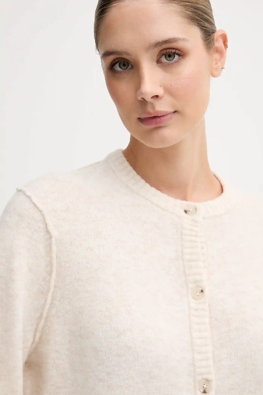 OUI cardigan de lână bej 94462