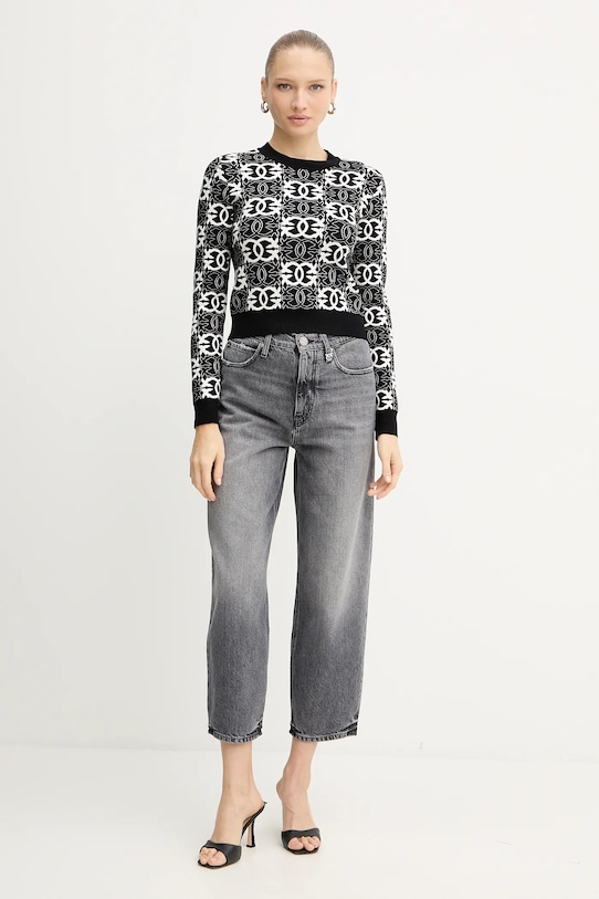 Pinko sweter 106041.A2YD czarny AW25