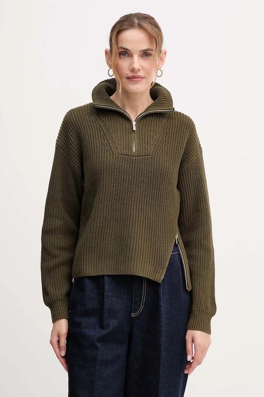 OUI sweter pozostałe zielony 94273