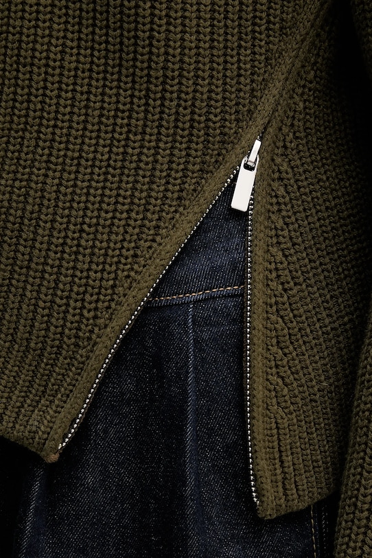 OUI sweter 94273 zielony