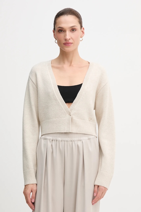 OUI sweter szpic beżowy 85772