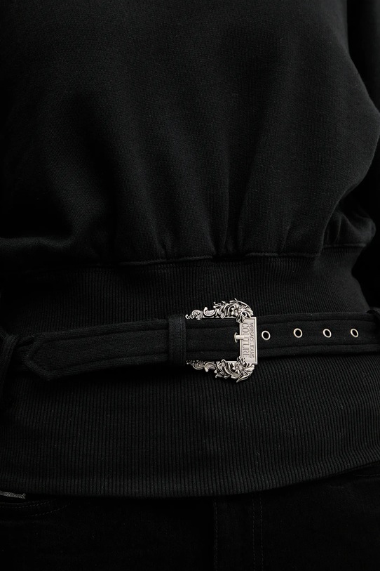 Versace Jeans Couture hanorac de bumbac 79HAI300.F0010 negru
