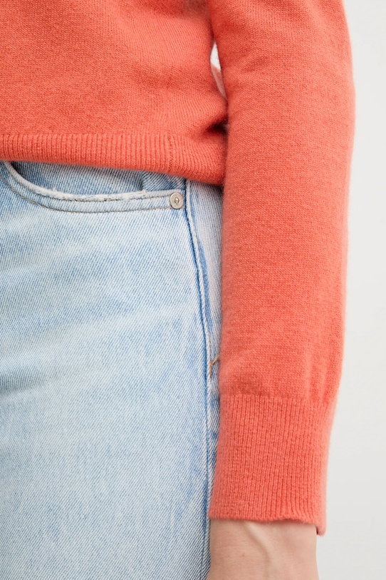 Vlnený sveter United Colors of Benetton 1002D401Y oranžová