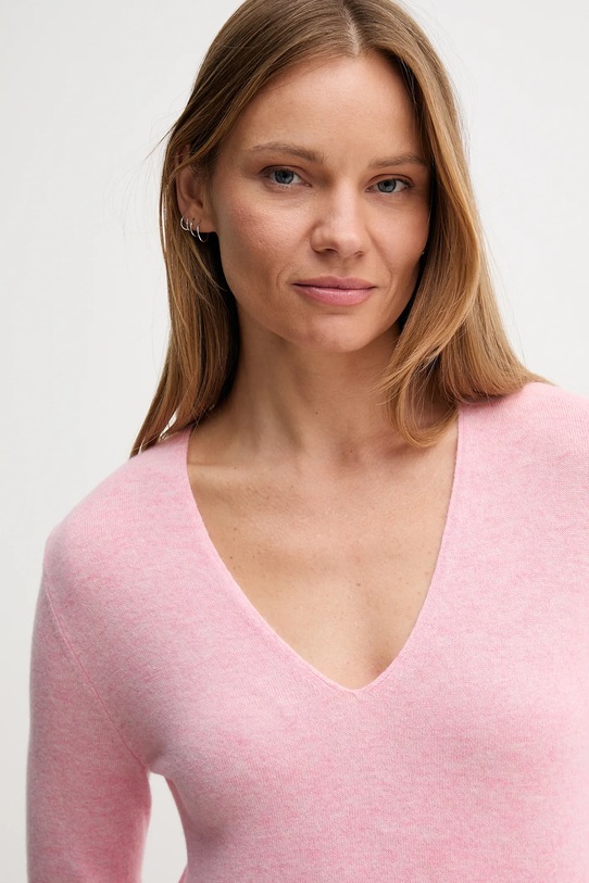 United Colors of Benetton maglione in lana rosa 1002D401Y