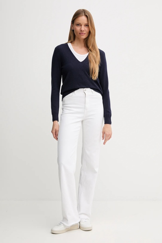 United Colors of Benetton maglione in lana 1002D401Y blu navy AW25
