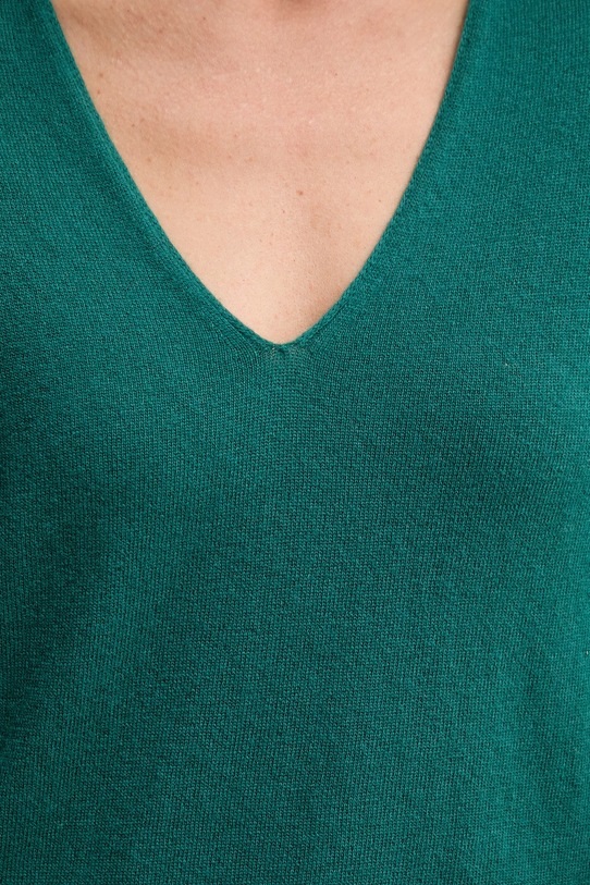 United Colors of Benetton sweter wełniany 1002D401Y zielony