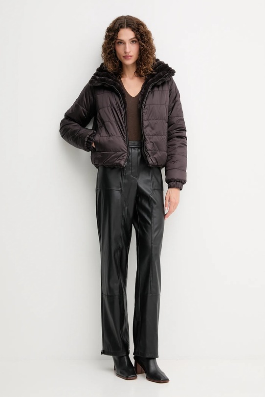 United Colors of Benetton sweter wełniany 1002D401Y brązowy AW25
