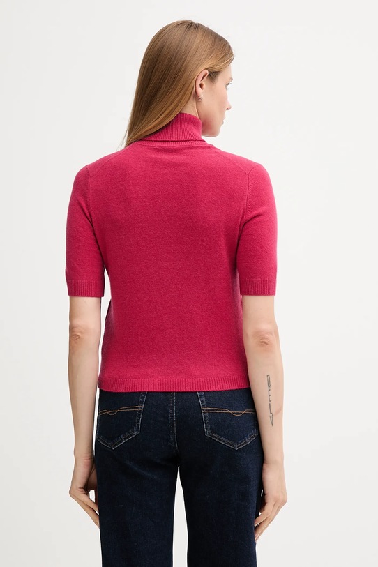 Odzież United Colors of Benetton sweter z dodatkiem wełny dziecięcy 102HD203X różowy