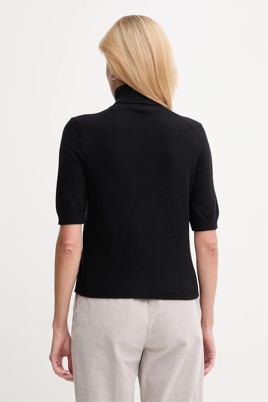 Odzież United Colors of Benetton sweter z dodatkiem wełny dziecięcy 102HD203X czarny