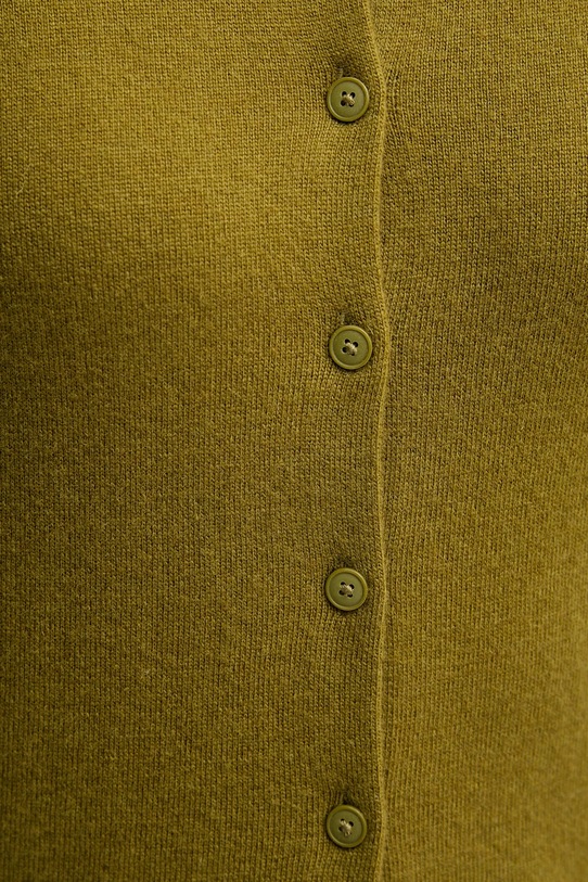 United Colors of Benetton kardigan z dodatkiem wełny 102HD502B zielony