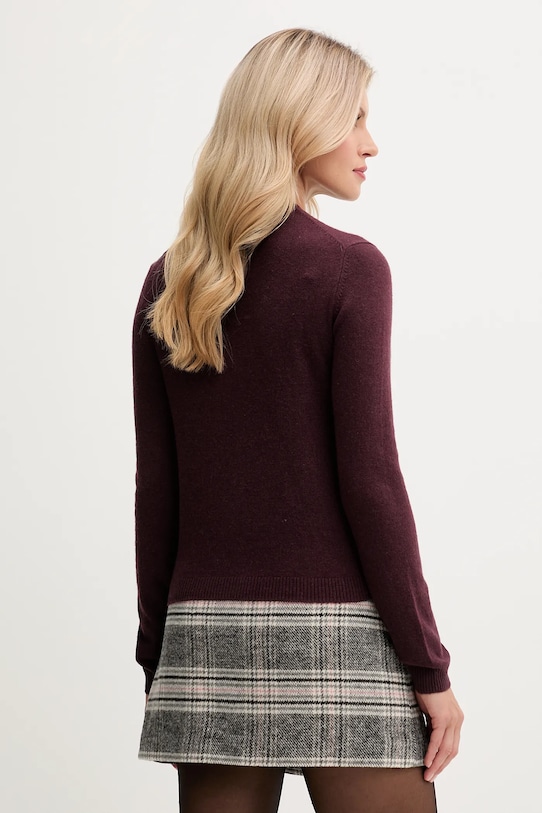 Oblečení Kardigan s příměsí vlny United Colors of Benetton 102HD502B burgundské