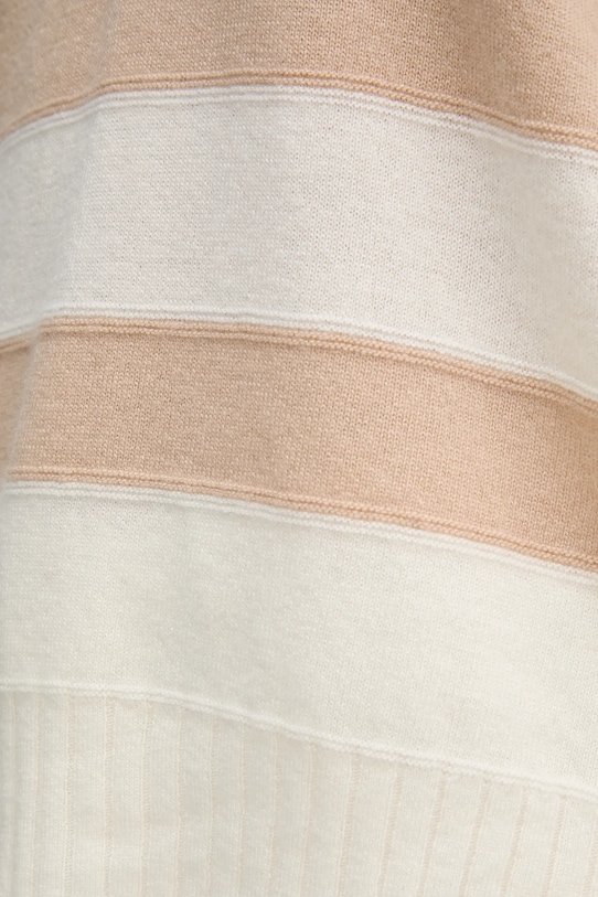 United Colors of Benetton sweter z dodatkiem wełny 102HE203V beżowy