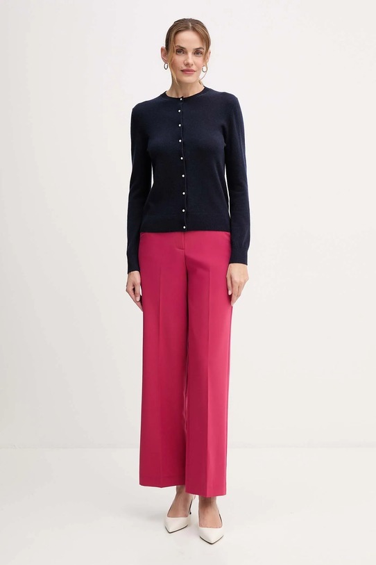 United Colors of Benetton kardigan kaszmirowy 1033D502A granatowy AW25