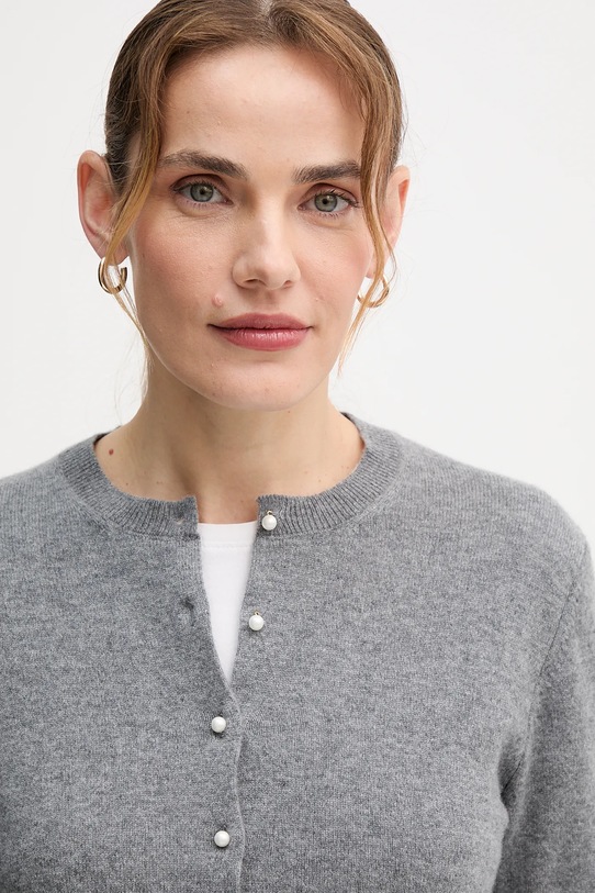 United Colors of Benetton kardigan kaszmirowy szary 1033D502A