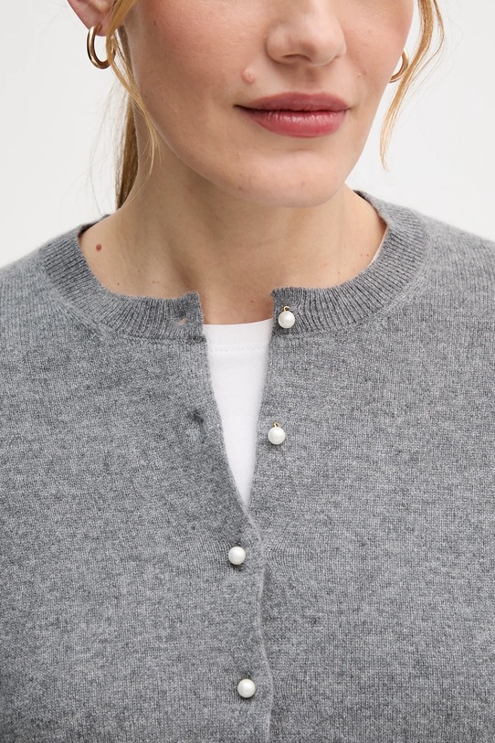 United Colors of Benetton kardigan kaszmirowy 1033D502A szary