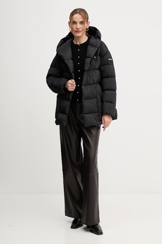 United Colors of Benetton cardigan din cașmir 1033D502A negru AW25