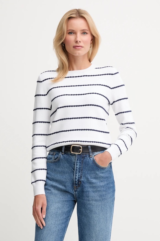 United Colors of Benetton sweter pozostałe biały 104ME10EB