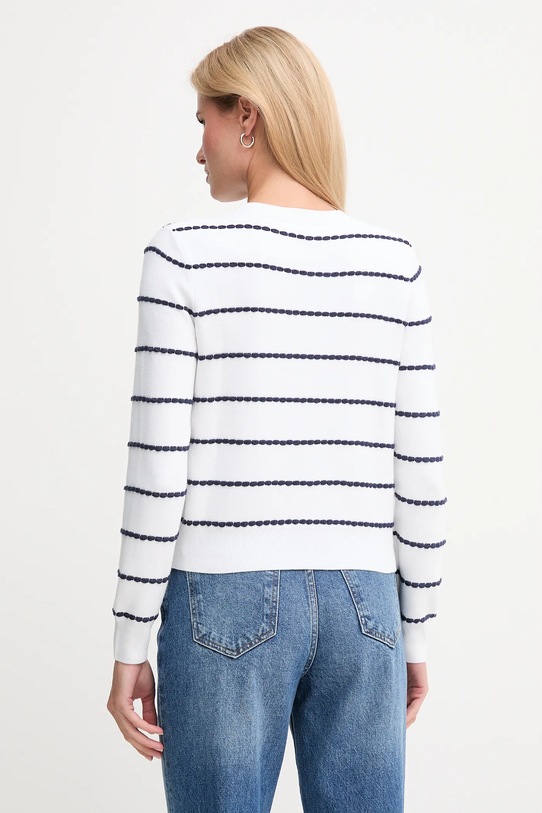 Odzież United Colors of Benetton sweter 104ME10EB biały