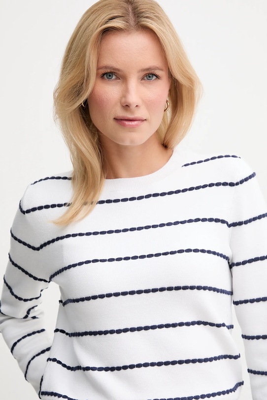 United Colors of Benetton sweter biały 104ME10EB