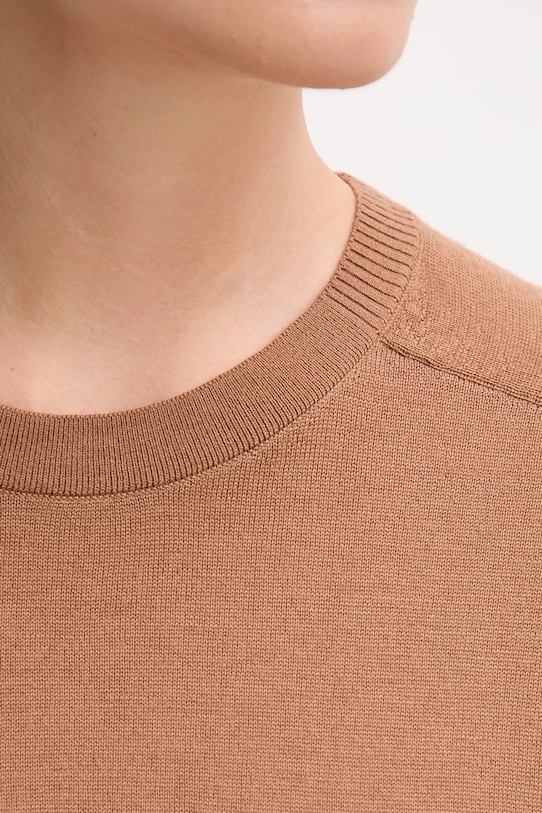 United Colors of Benetton pulover de lână 11AHD10E6 maro