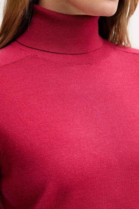 Vlnený sveter United Colors of Benetton 11AHD203Y ružová