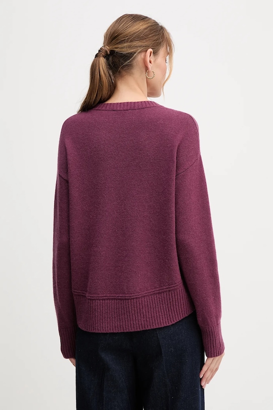 Одежда Свитер с добавлением шерсти United Colors of Benetton 1244D10BC фиолетовой