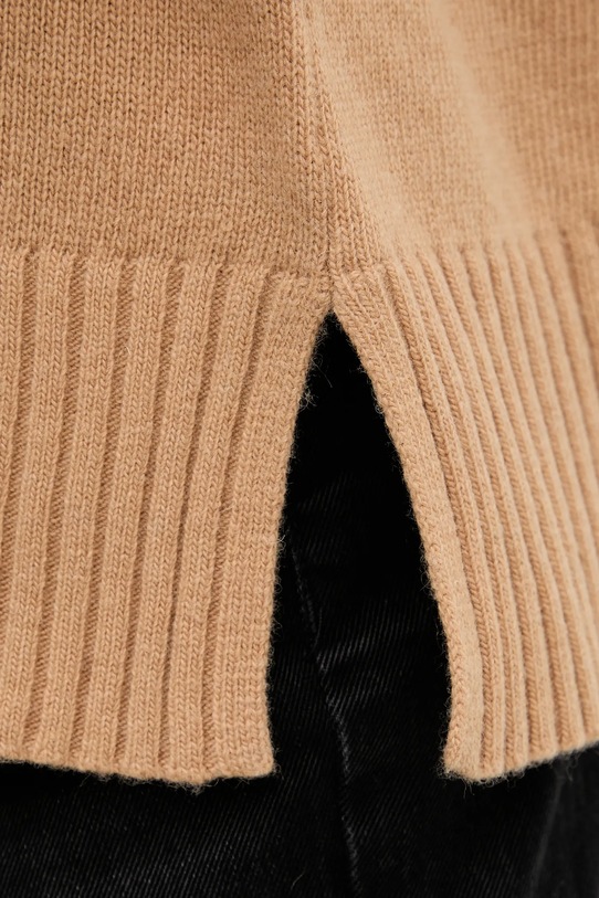 United Colors of Benetton sweter z dodatkiem wełny 1244D403A zielony