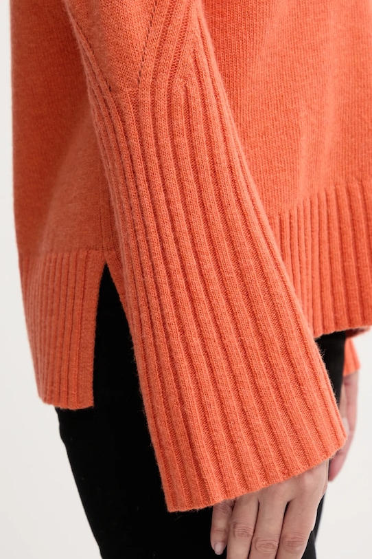 Свитер с добавлением шерсти United Colors of Benetton 1244D403A оранжевый