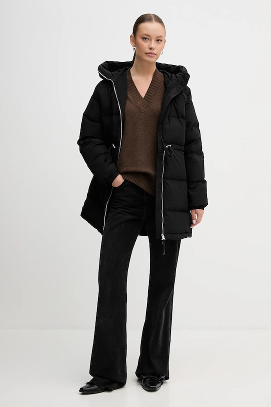 United Colors of Benetton sweter z dodatkiem wełny 1244D403A zielony AW25