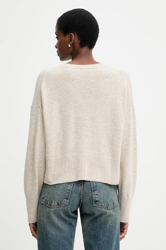 Oblečenie Sveter s prímesou vlny United Colors of Benetton 126WD10E4 béžová