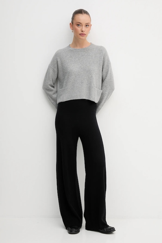 Свитер с добавлением шерсти United Colors of Benetton 126WD10E4 серый AW25