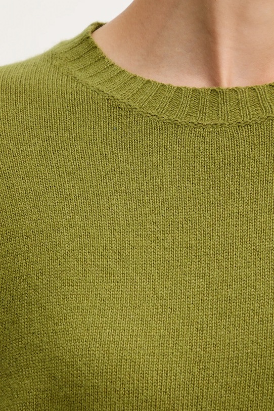 United Colors of Benetton pulover din amestec de lână 126WD10E4 verde