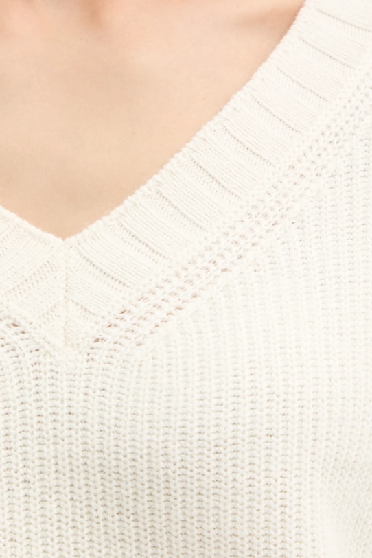 United Colors of Benetton pulover din amestec de lână 126WD402Z bej