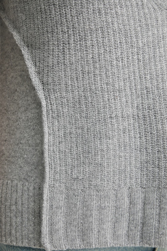 United Colors of Benetton gilet con lana 126WD4033 grigio