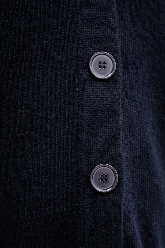United Colors of Benetton kardigan z dodatkiem wełny 126WD604Z granatowy