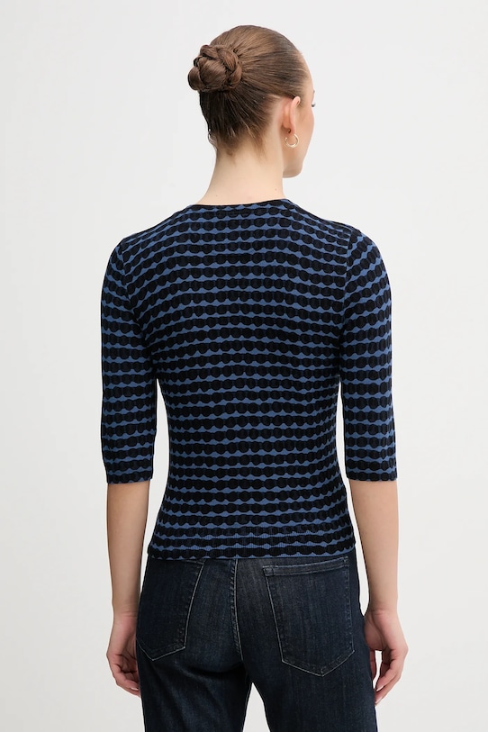 Odzież United Colors of Benetton sweter 12F3D10EE granatowy