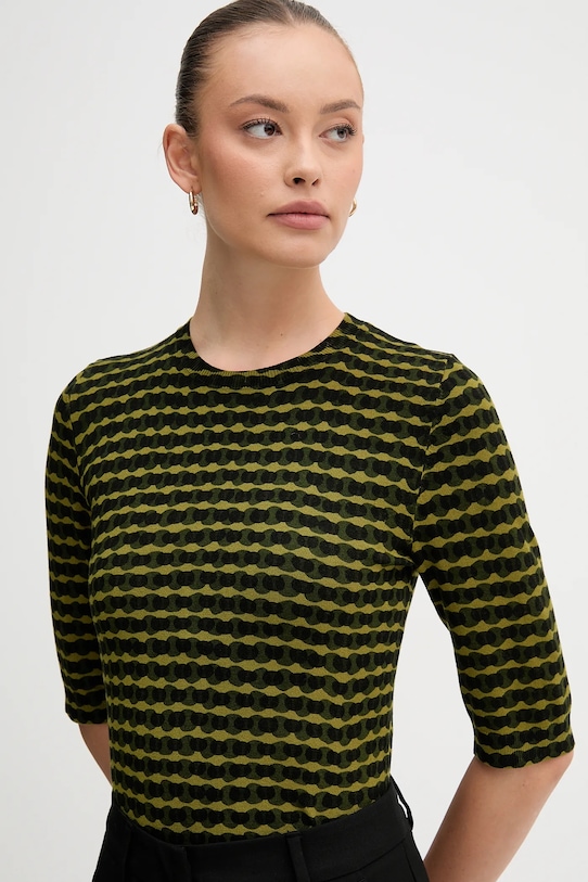 United Colors of Benetton pulover verde 12F3D10EE