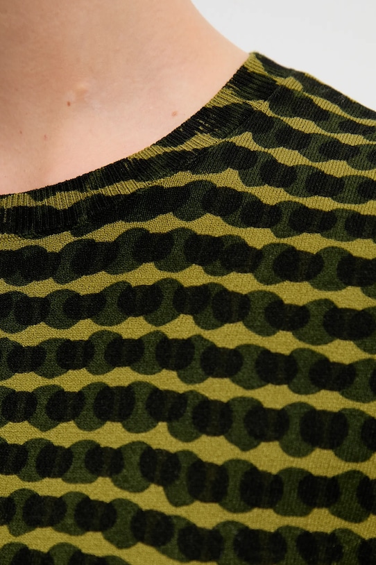 United Colors of Benetton pulover 12F3D10EE verde