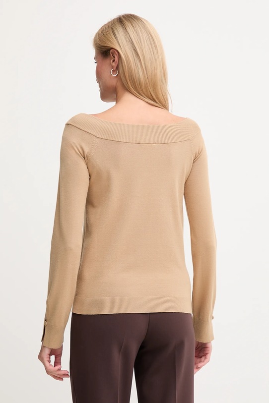 Дрехи Пуловер United Colors of Benetton 1W2AD10E0 бежов