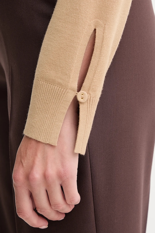 Пуловер United Colors of Benetton 1W2AD10E0 бежов